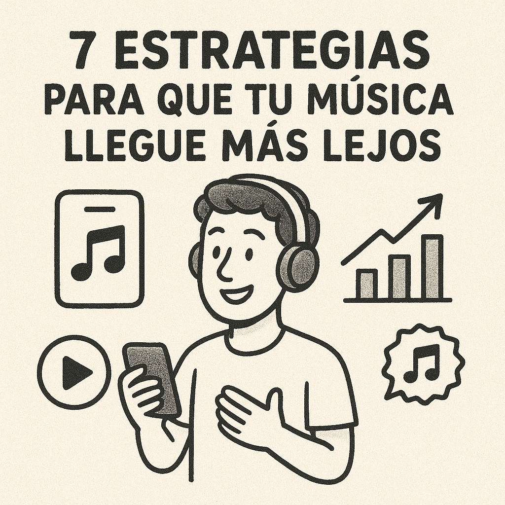 7 estrategias para que tu música llegue más lejos